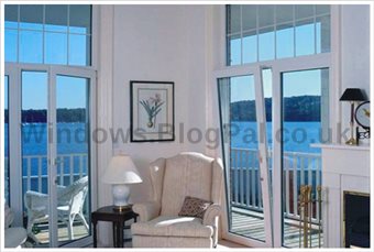 Double glazed windows gaps