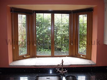 Plastic trim for upvc windows