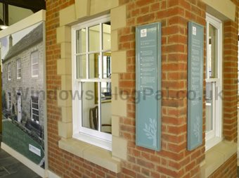 Custom wooden windows