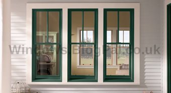 Vinyl double glazed windows