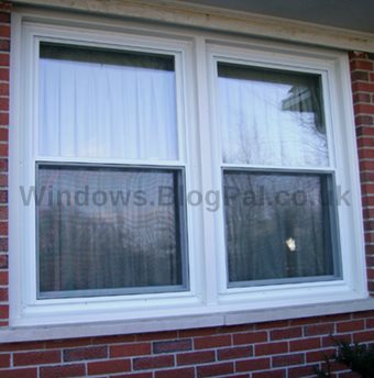 Double glazed windows frames